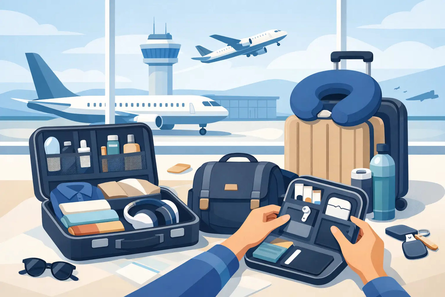How to Organize Airport Essentials Smartly