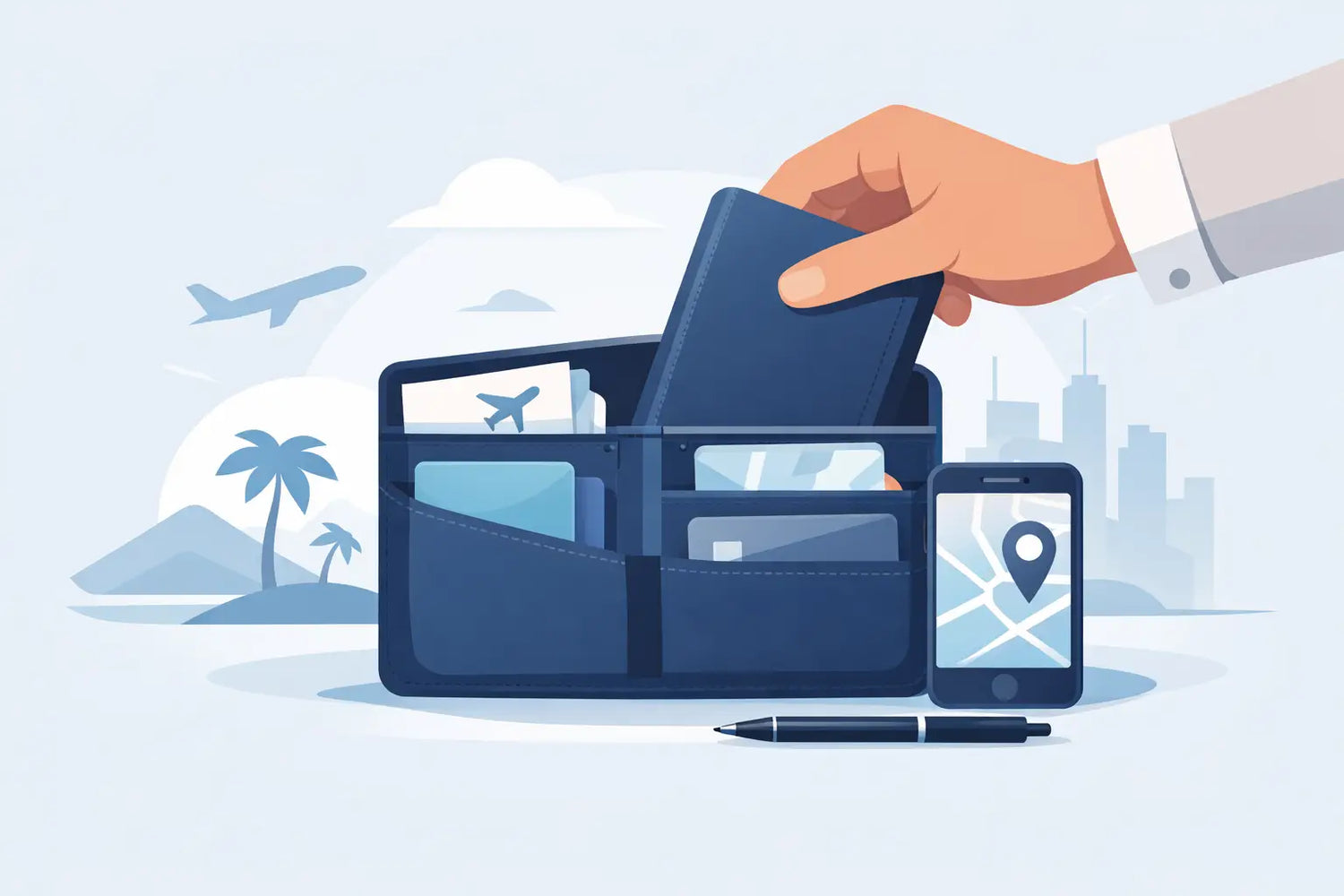 How to Carry Travel Documents Without Bulk